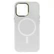 Magnetic Frosted Case iPhone 14 Pro Max MagSafe hátlap, tok, fehér
