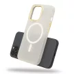 Magnetic Frosted Case iPhone 14 Pro Max MagSafe hátlap, tok, fehér
