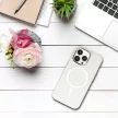 Magnetic Frosted Case iPhone 14 Pro Max MagSafe hátlap, tok, fehér
