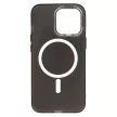 Magnetic Frosted Case iPhone 14 Pro Max MagSafe hátlap, tok, fekete