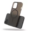Magnetic Frosted Case iPhone 14 Pro Max MagSafe hátlap, tok, fekete