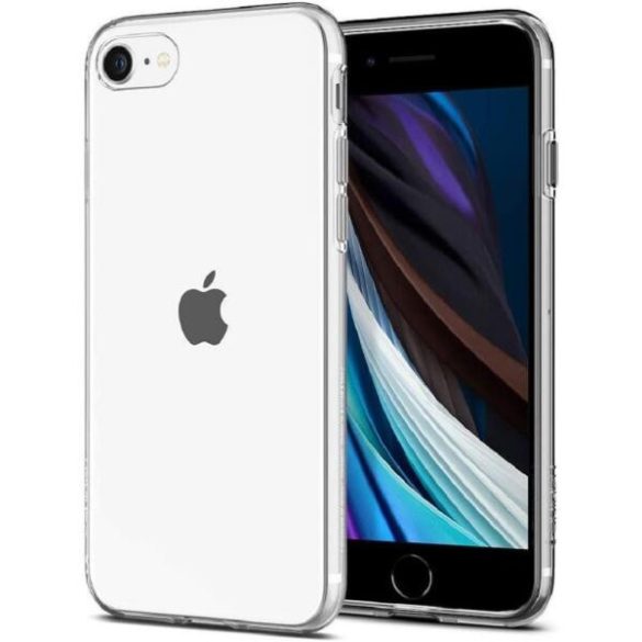 iPhone 7/8/SE (2020/2022) Super Slim 0.3mm szilikon hátlap, tok, átlátszó