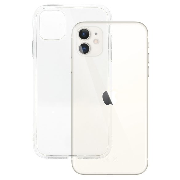 iPhone 15 Pro Slim case 1mm szilikon hátlap, tok, átlátszó