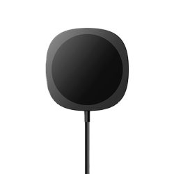   C03 Wireless Charger Qi, MagSafe kompatibilis vezeték nélküli töltő, 15W, 2A fekete