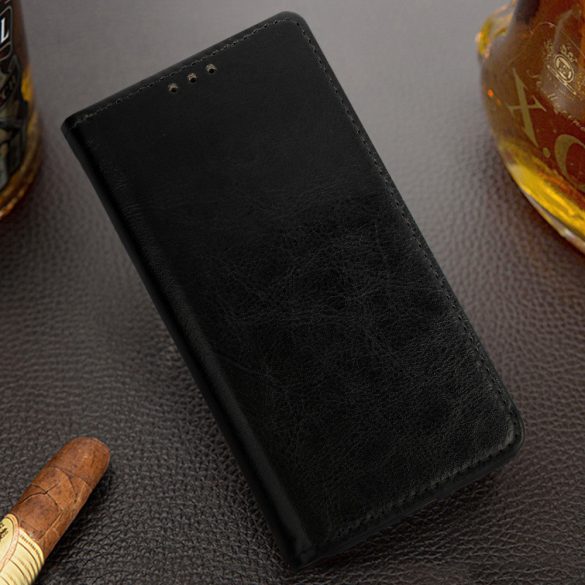 Book Special Case Xiaomi Mi 11 Pro eredeti bőr oldalra nyíló tok, fekete