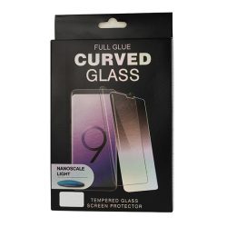   Samsung Galaxy S20 UV 5D Full Glue teljes kijelzős edzett üvegfólia (tempered glass), 9H keménységű, átlátszó