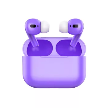   Air Pro TWS i20 Bluetooth headset akkumulátoros töltő tokkal, lila