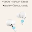Air Pro TWS i20 Bluetooth headset akkumulátoros töltő tokkal, lila