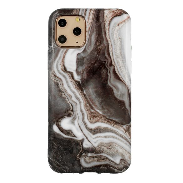 Perfect Fit Marble iPhone 6/6S márvány mintás, szilikon hátlap, tok, színes