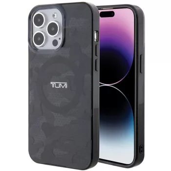   Tumi TUHMP15LDLCAG iPhone 15 Pro 6.1" Camo Print MagSafe hátlap, tok, szürke