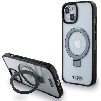   Tumi TUHMP15SSSFC iPhone 15 6.1", Ring Stand Magsafe hátlap, tok, átlátszó