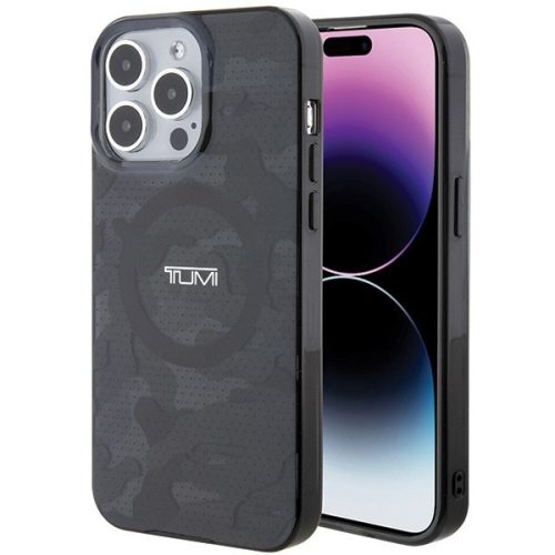 Tumi TUHMP15XDLCAG iPhone 15 Pro Max 6.7" Camo Print MagSafe hátlap, tok, szürke