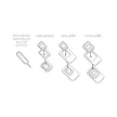 Forever nano SIM adapter szett, fekete