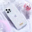 Sulada iPhone 12 Mini Luminous Glitter hátlap, tok, színes