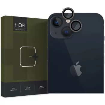   Hofi Cam Pro iPhone 14/14 Plus kameravédő üvegfólia, fekete