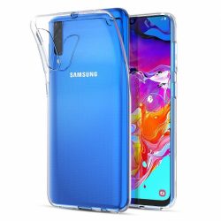   Mercury Goospery Samsung Galaxy A70 Jelly Case hátlap, tok, átlátszó