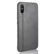 Leather Slim Case Xiaomi Redmi 9A/9AT/9i eredeti bőr, hátlap, tok, fekete