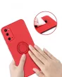 Silicone Ring Magnetic Xiaomi Redmi Note 10/10S hátlap, tok, piros