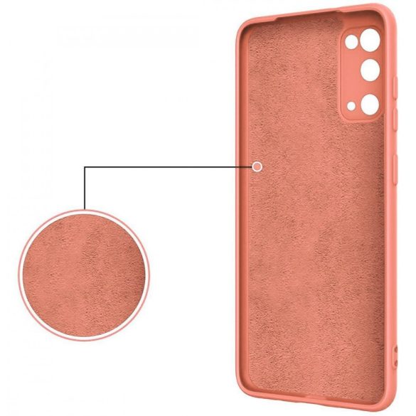 Silicone Ring Magnetic Xiaomi Redmi Note 10 Pro hátlap, tok, rózsaszín