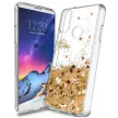 Liquid Case Samsung Galaxy A10 hátlap, tok, arany