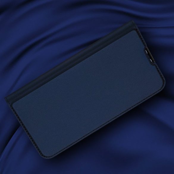 Dux Ducis Skin Pro  Xiaomi Mi Note 10 oldalra nyíló tok, kék