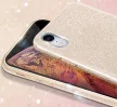 Glitter Case Samsung Galaxy A30 hátlap, tok, arany