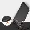Back Case Carbon Flexi Samsung Galaxy A80 hátlap, tok, fekete