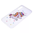 Slim Case Art Unicorn Samsung Galaxy A7 (2018) szilikon hátlap, tok, mintás, színes