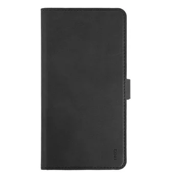   UNIQ book Journa iPhone 12/12 Pro 6,1" oldalra nyíló tok, sötétszürke