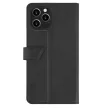UNIQ book Journa iPhone 12/12 Pro 6,1" oldalra nyíló tok, sötétszürke