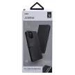 UNIQ Journa oldalra nyíló tok iPhone 12 Pro Max 6,7", sötétszürke