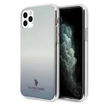   US Polo hátlap, tok USHCN58TRDGLB iPhone 11 Pro Gradient Pattern Collection, kék