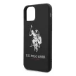 US Polo hátlap, tok USHCN65SLHRBK iPhone 11 Pro Max Silicone Collection, fekete