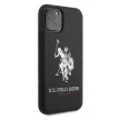 US Polo hátlap, tok USHCN65SLHRBK iPhone 11 Pro Max Silicone Collection, fekete