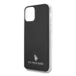 US Polo hátlap, tok USHCN65TPUBK iPhone 11 Pro Max Shiny, fekete