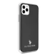 US Polo hátlap, tok USHCN65TPUBK iPhone 11 Pro Max Shiny, fekete