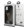 US Polo hátlap, tok USHCP12LPUGFLBK iPhone 12 Pro Max 6.7" Polo Embroidery Collection, fekete