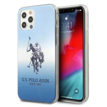   US Polo hátlap, tok USHCP12MPCDGBL iPhone 12/12 Pro 6,1" Gradient Collection, színes