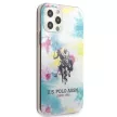US Polo hátlap, tok USHCP12MPCUSML iPhone 12/12 Pro 6,1" multicolor Tie & Dye Collection, színes