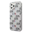 US Polo hátlap, tok USHCP12MPCUSPA6 iPhone 12/12 Pro 6,1" Logo Mania Collection, fehér