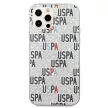 US Polo hátlap, tok USHCP12MPCUSPA6 iPhone 12/12 Pro 6,1" Logo Mania Collection, fehér