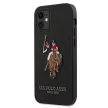 US Polo hátlap, tok USHCP12SPUGFLBK iPhone 12 mini 5,4" Polo Embroidery Collection, fekete