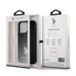 US Polo hátlap, tok USHCP13LUMHK iPhone 13 Pro/13 6.1" hardcase Horses Logo, fekete