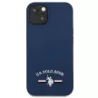 US Polo hátlap, tok USHCP13SSFGV iPhone 13 mini 5,4" Silicone Collection, sötétkék