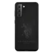 US Polo hátlap, tok USHCS21SSLHRTBK Samsung Galaxy S21 G991 Silicone On Tone, fekete