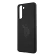 US Polo hátlap, tok USHCS21SSLHRTBK Samsung Galaxy S21 G991 Silicone On Tone, fekete