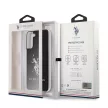 US Polo hátlap, tok USHCS21STPUHRBK Samsung Galaxy S21 G991 Shiny Big Logo, fekete