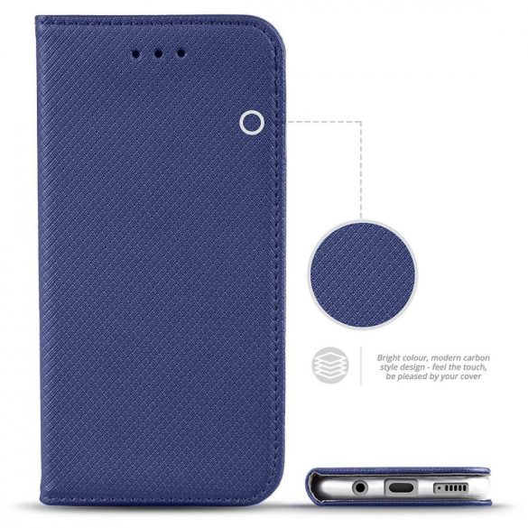 Smart Magnet Nokia 8 oldalra nyíló tok, kék