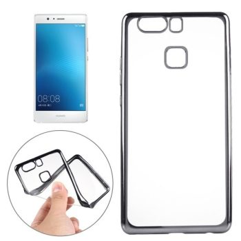   Clear Case Huawei Ascend Y3 II (2016) hátlap, tok, átlátszó-grafitszürke
