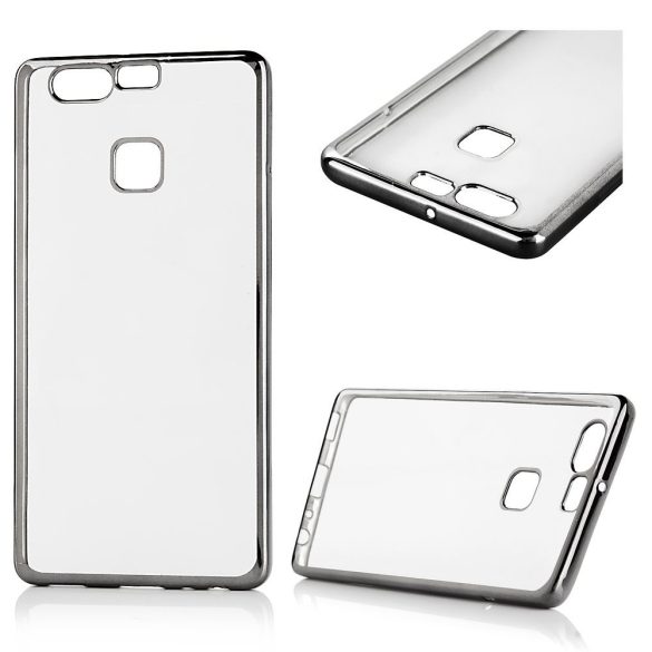 Clear Case Huawei Ascend Y3 II (2016) hátlap, tok, átlátszó-ezüst